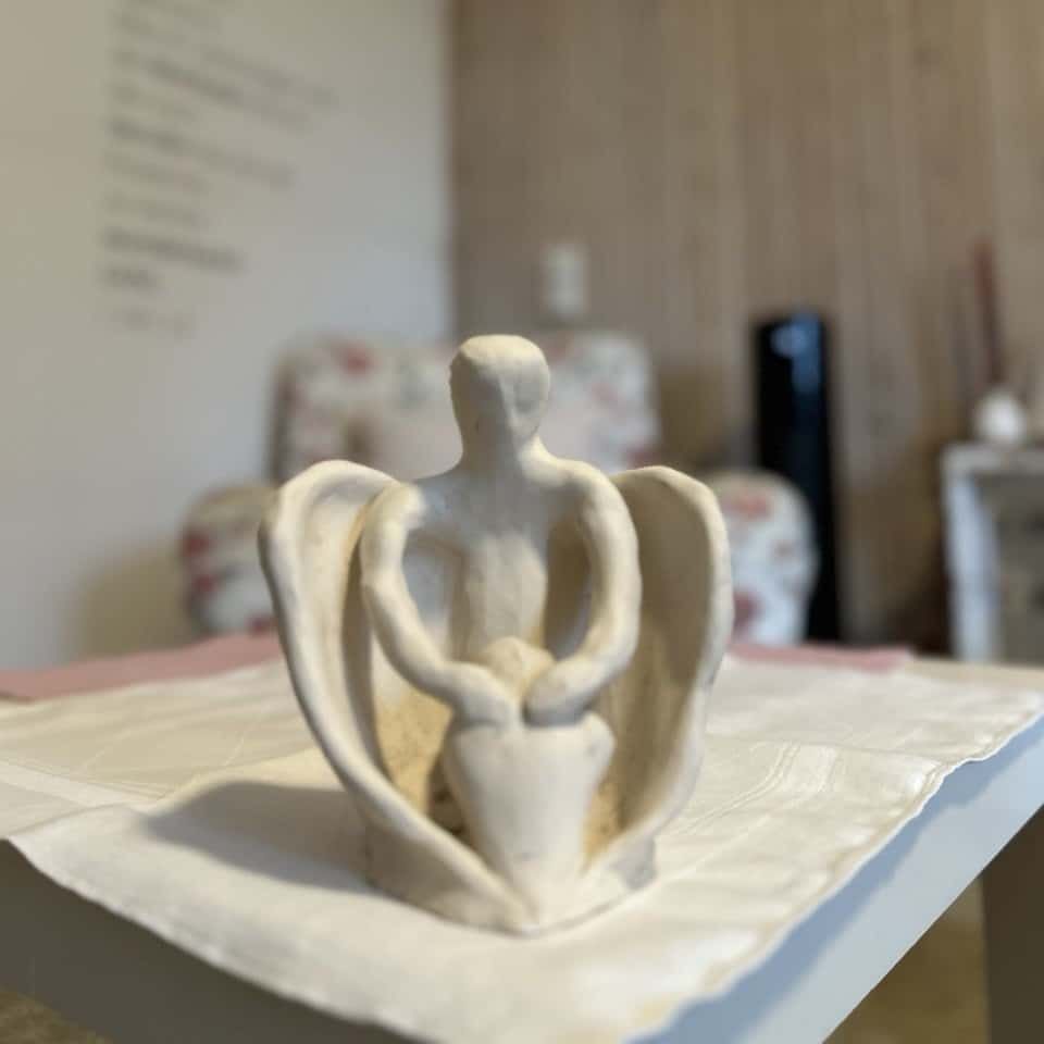 Bild von einem schützenden Engel